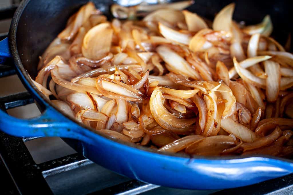 roasting onions